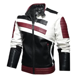Sporty Leather Jacket