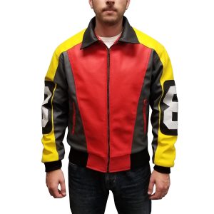 leather 8 ball jacket