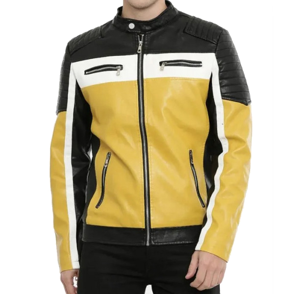 black and yellow jacket