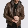 Eric-Brown-Hooded-Leather-Jacket