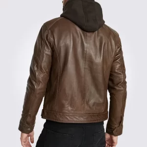 Eric-Brown-Hooded-Leather-Jacket