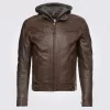 Eric-Brown-Hooded-Leather-Jacket