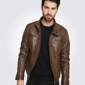 Eric-Brown-Hooded-Leather-Jacket
