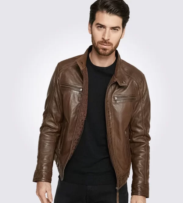 Eric-Brown-Hooded-Leather-Jacket