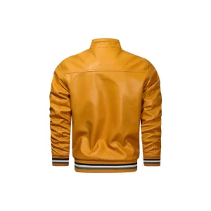Yellow Original Leather Jacket