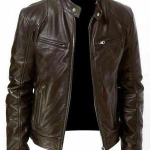sword leather jacket