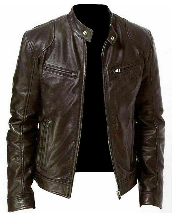 sword leather jacket
